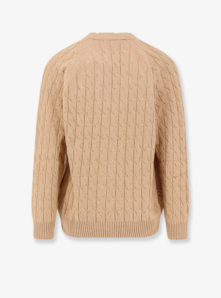 Amaranto Wool And Cashmere Cardigan