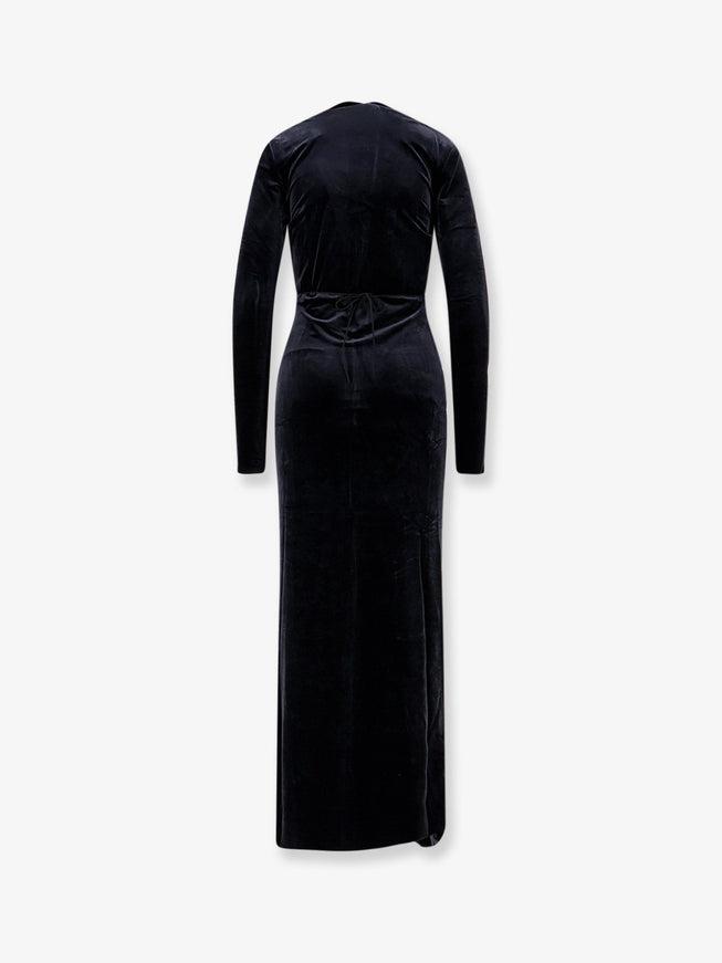 Amazuìn Lara Velvet Lonog Dress