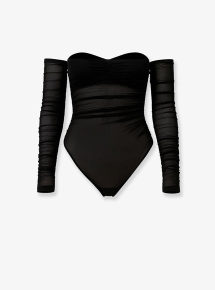 Amazuìn Oriane Tulle Body Top