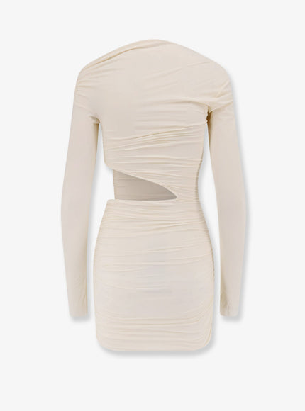 Amazuìn Pat Stretch Fabric Mini Dress