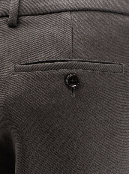 Ami Paris Virgin Wool Trousers