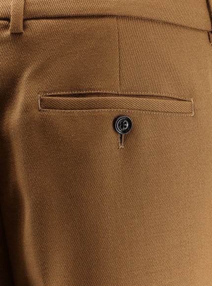 Ami Paris Virgin Wool Trousers
