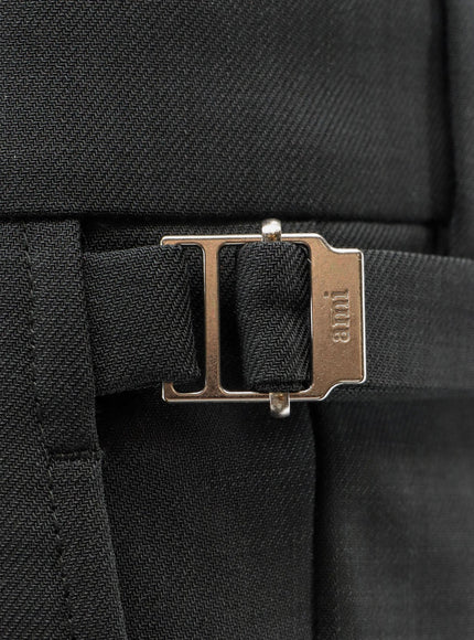 Ami Paris Virgin Wool Trousers