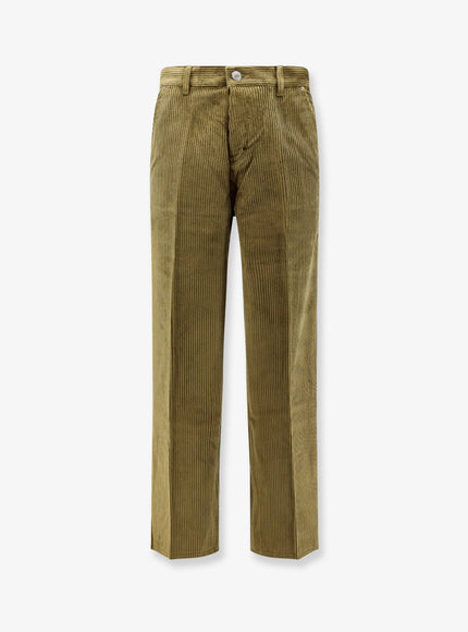 Ami Paris Corduroy Trousers Bronze