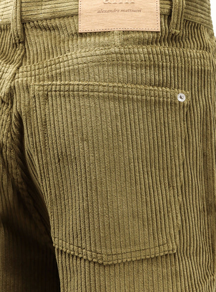 Ami Paris Corduroy Trousers