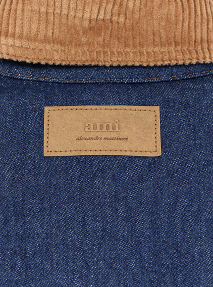 Ami Paris Padded Denim Jacket