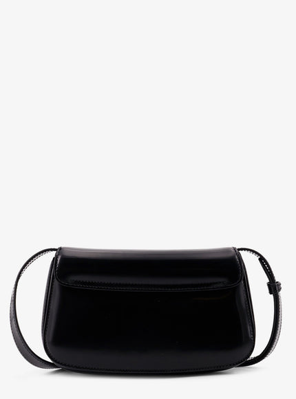 Ami Paris Leather Shoulder Bag