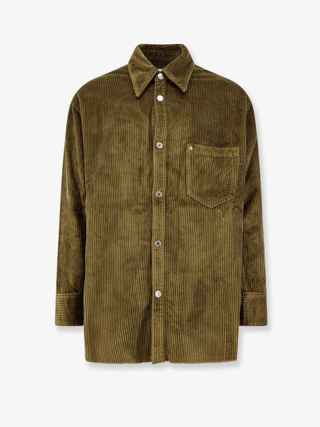 Ami Paris Corduroy Shirt Bronze
