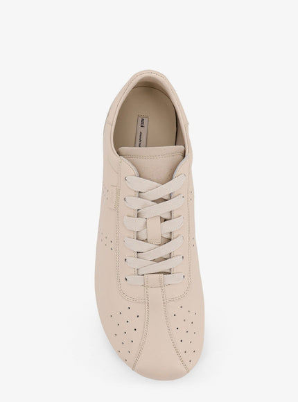Ami Paris Leather Low-Top Sneakers