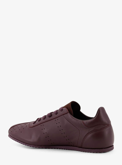 Ami Paris Leather Low-Top Sneakers