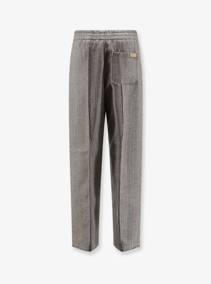 Ami Paris Virgin Wool Blend Trousers