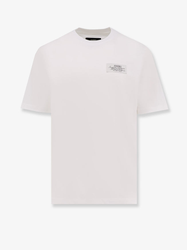 Amiri Amirt Spirit Cotton T-Shirt Ivory