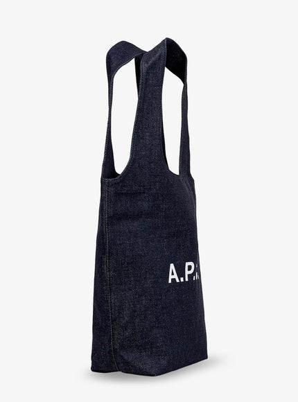 A.p.c. Tote Ninon Small Denim Shopping Bag