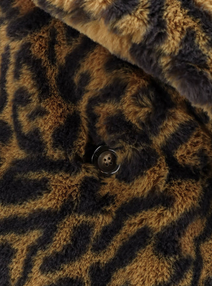 A.p.c. Synthetic Fur Coat