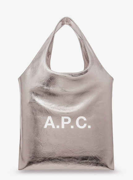 A.p.c. Ninon Synthetic Leather Crossbody Bag Uni Argentfonce