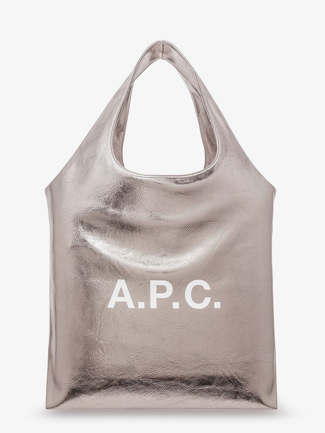 A.p.c. Ninon Synthetic Leather Crossbody Bag Uni Argentfonce