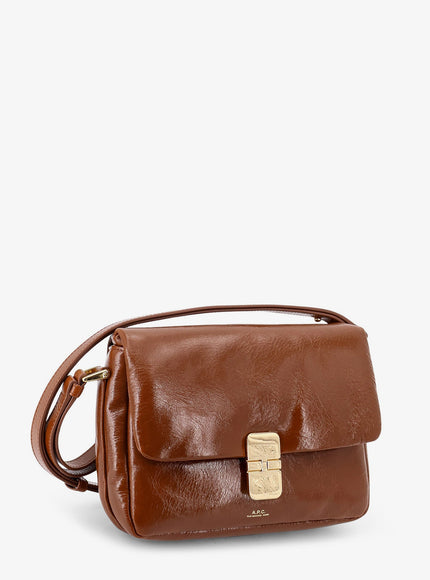 A.p.c. Grace Leather Shoulder Bag