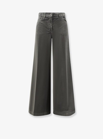 Aspesi Velvet Trousers Grigio