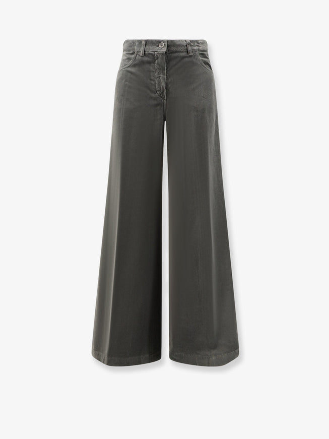 Aspesi Velvet Trousers Grigio