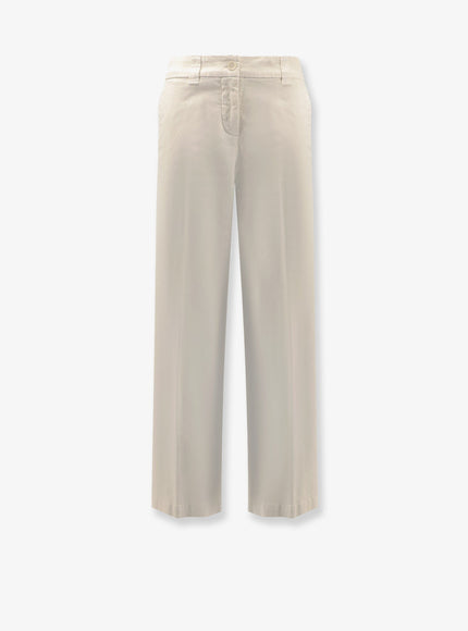 Aspesi Cotton Trousers Naturale