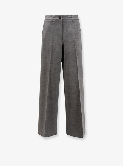 Aspesi Wool Blend Trousers Grigio