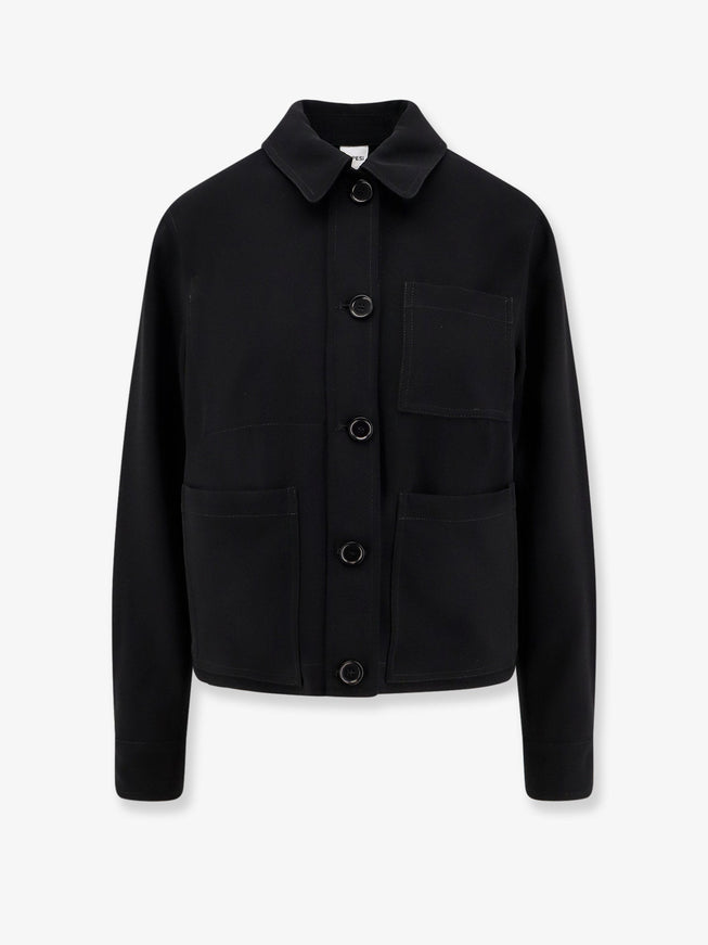 Aspesi Technical Fabric Blazer Nero