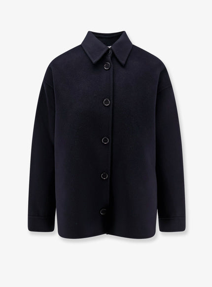 Aspesi Unlined Wool Jacket Navy