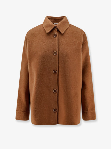 Aspesi Unlined Wool Jacket Cammello