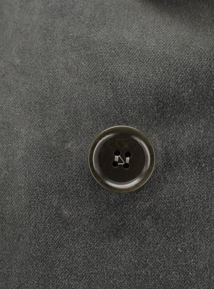 Aspesi Double-Breasted Velvet Blazer