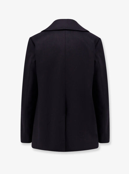 Aspesi Double-Breasted Wool Coat