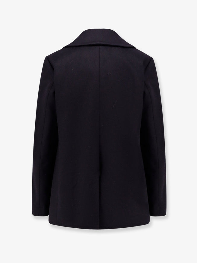 Aspesi Double-Breasted Wool Coat