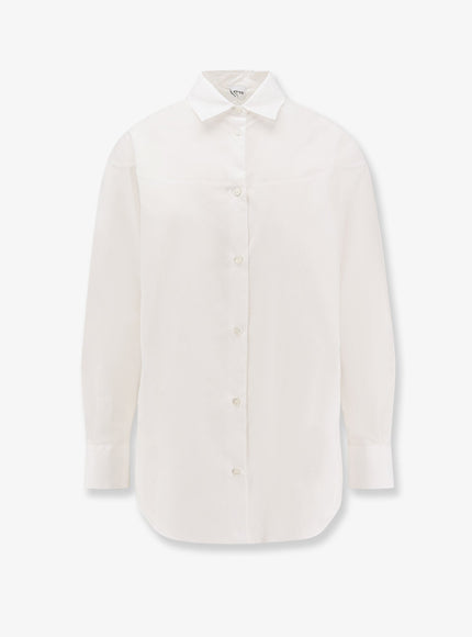 Aspesi Cotton Popeline Shirt Bianco