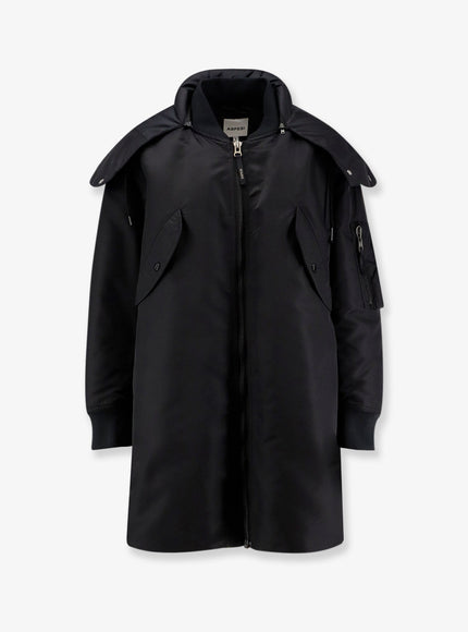 Aspesi Bomberone Nylon Jacket Nero