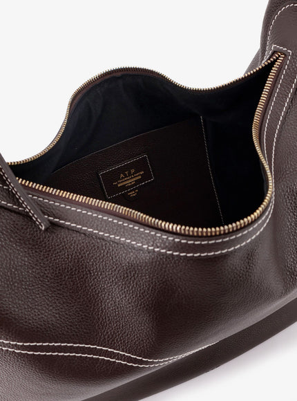 Atp Atelier Potenza Leather Shoulder Bag