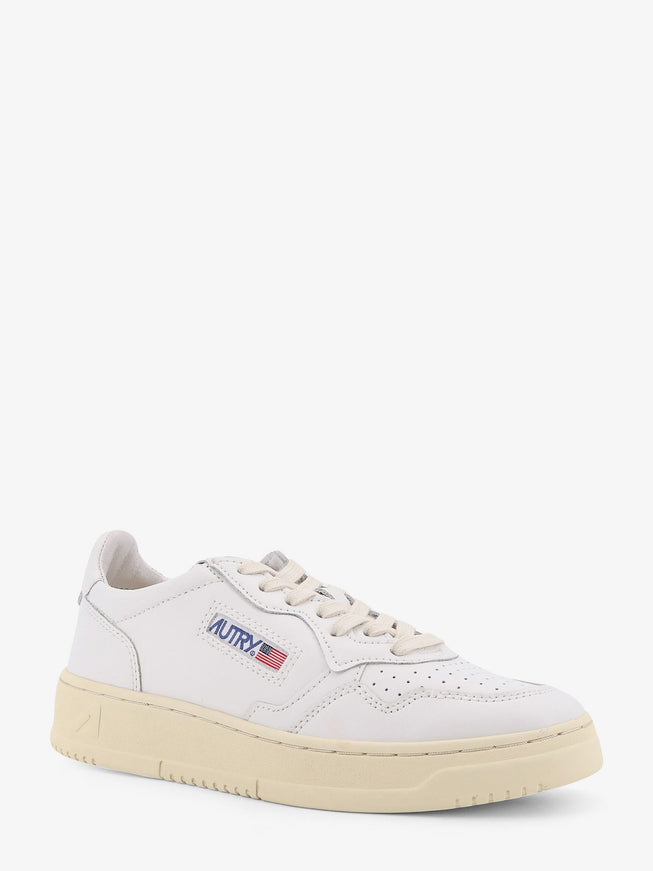 Autry Medalist Low Low-Top Leather Sneakers