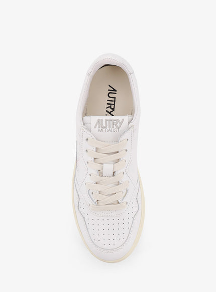 Autry Medalist Low Low-Top Leather Sneakers