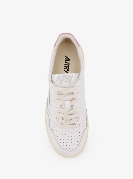 Autry Medalist Low Low-Top Leather Sneakers