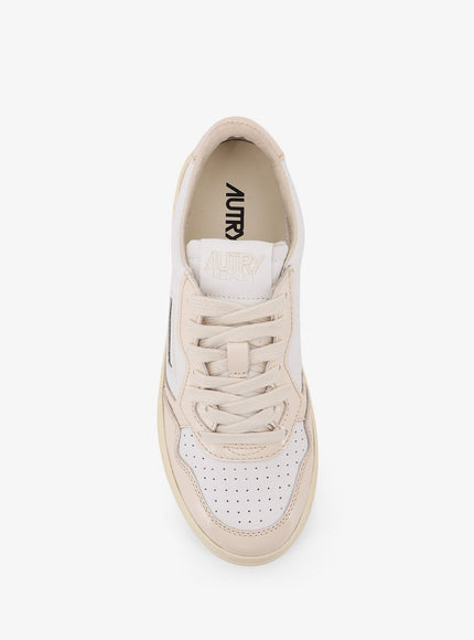 Autry Medalist Low Low-Top Leather Sneakers