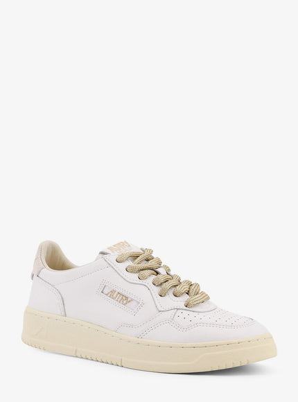 Autry Medalist Low Low-Top Leather Sneakers