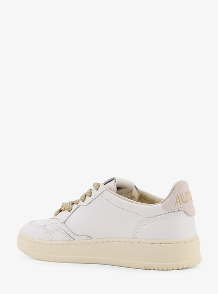 Autry Medalist Low Low-Top Leather Sneakers