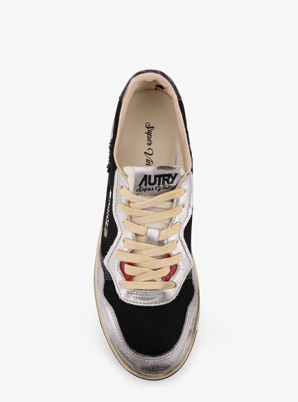 Autry Super Vintage Leather Low-Top Sneakers
