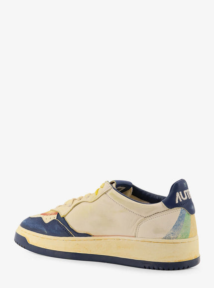 Autry Super Vintage Leather Low-Top Sneakers