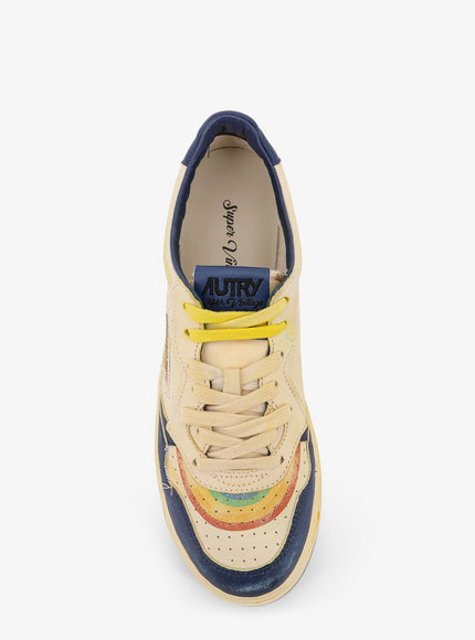 Autry Super Vintage Leather Low-Top Sneakers