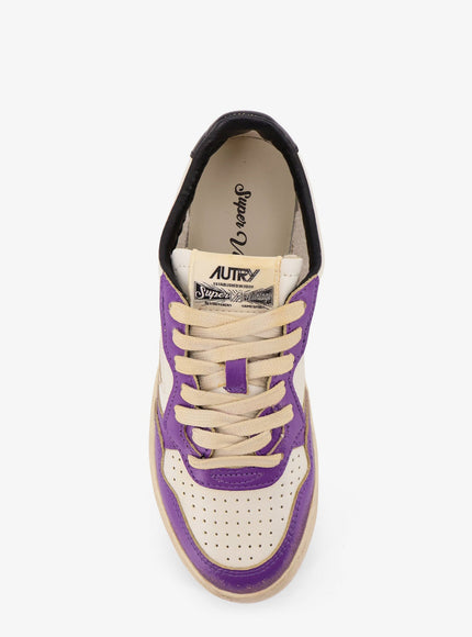 Autry Super Vintage Low-Top Leather Sneakers