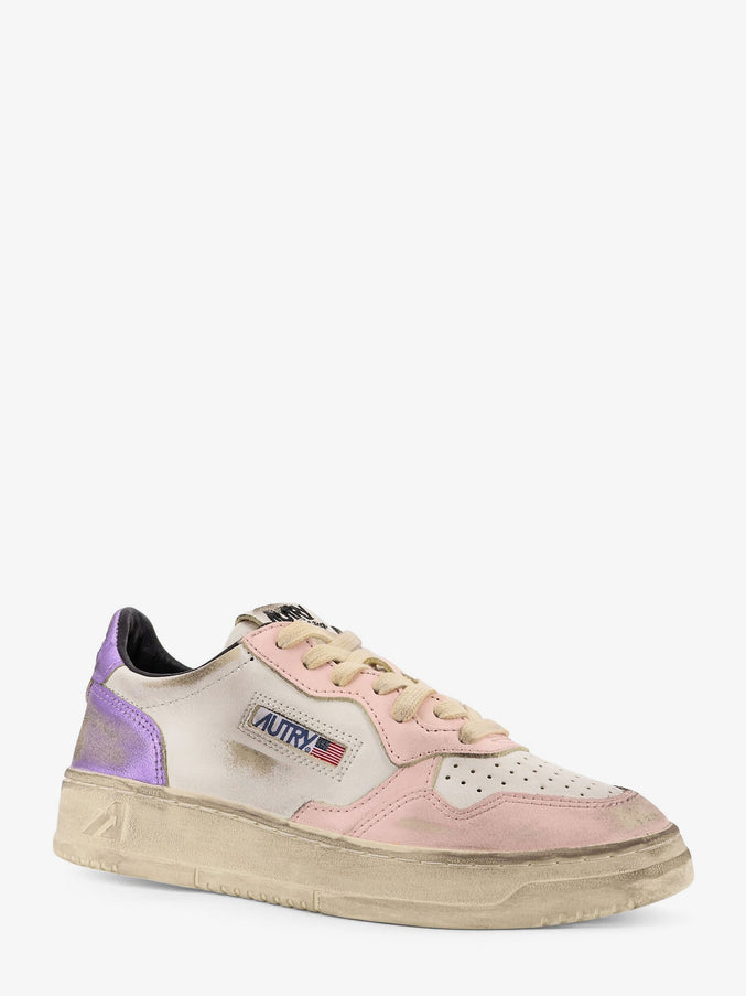 Autry Super Vintage Low-Top Leather Sneakers