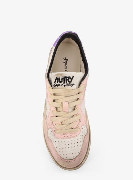 Autry Super Vintage Low-Top Leather Sneakers