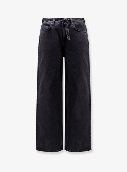 Axel Arigato Relaxed Fit Denim Trousers Black