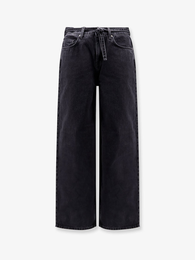 Axel Arigato Relaxed Fit Denim Trousers Black