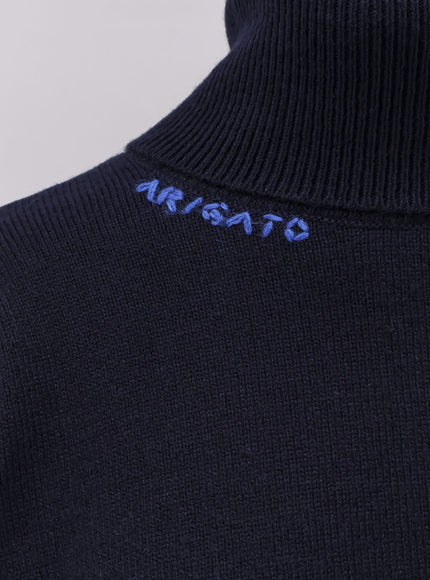 Axel Arigato Wool Blend Turtleneck Sweater