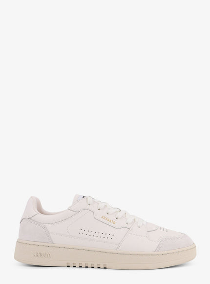 Axel Arigato Dice Lo Low-Top Laher And Suede Sneakers White